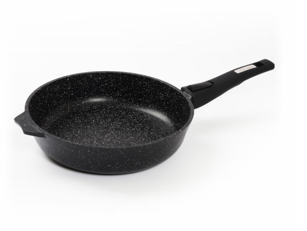 Сковорода Мечта Гранит Black Induction Pro со съемн. ручк. 28 см 028802И