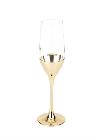 Набор бокалов для шампанского Luminarc Электрическое золото 4 пр. 160 мл P9301/0