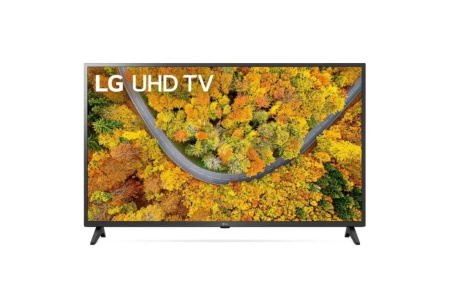  43" (109см) Телевизор LG 43UP75006LF, SMART, UHD 4K 3840x2160, Цвет Чёрный