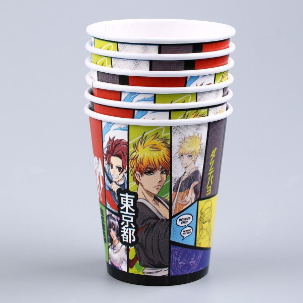 Набор бумажной посуды Страна Карнавалия Аниме 9799780