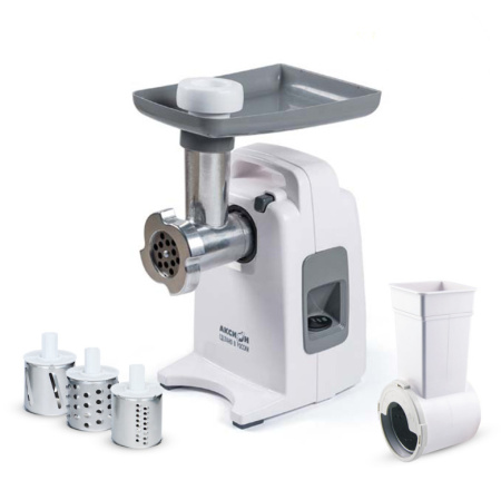 Мясорубка Аксион М321.03, цвет Белый, производительность 1,7 кг/мин, мощность 1 500 Вт