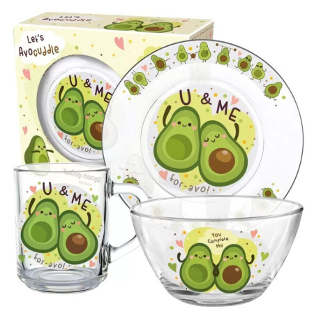 Набор посуды детский Авокадо 307278