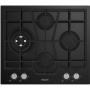 Встраиваемая варочная панель Газовая Hotpoint HGS 62FD/BK, 59 см, цвет Чёрный