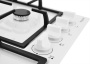 Встраиваемая варочная панель Газовая Hotpoint HGMT 642 WH, 58,5 см, цвет Белый
