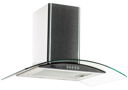 Вытяжка купольная, настенная, ATL 3388, цвет Нержавеющая сталь, ширина 60см.