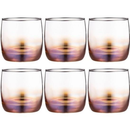 Набор стаканов Glasstar Карамельный омбре-3 6 пр. 310 мл RNKO_9370_3