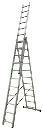 Лестница DOGRULAR УФУК ПРО Алюминиевая 3*14 секционная 411314