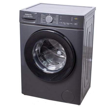 Стиральная машина с фронтальной загрузкой Manya M1283S, Max загрузка - 8кг, Max отжим - 1 200об/мин., цвет Серый