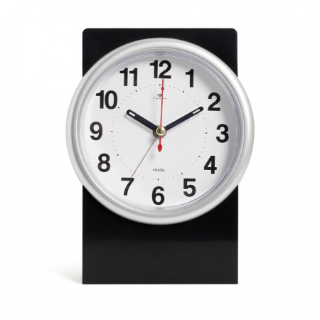 Будильник Рубин Классика 11,3х15,7см черный В11-001