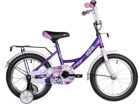 Велосипед Novatrack Vector 16 (16" 1ск.) фиолетовый