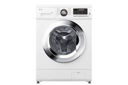 Стиральная машина с фронтальной загрузкой LG F1096TD3, Max загрузка - 8кг, Max отжим - 1 000об/мин., цвет Белый