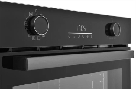 Встраиваемый Электрический духовой шкаф Beko BBIR13302BC, цвет Чёрный