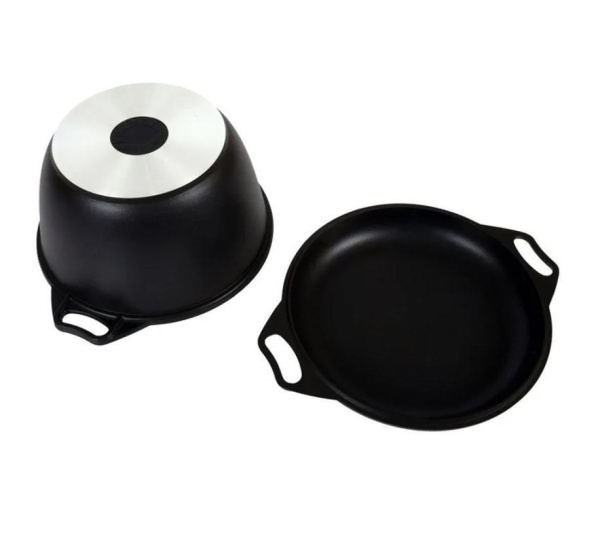 Казан Kukmara Традиция с крышкой-сковородой 4 л к44а