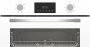 Встраиваемый Электрический духовой шкаф Indesit IFE 3644 J WH, цвет Белый