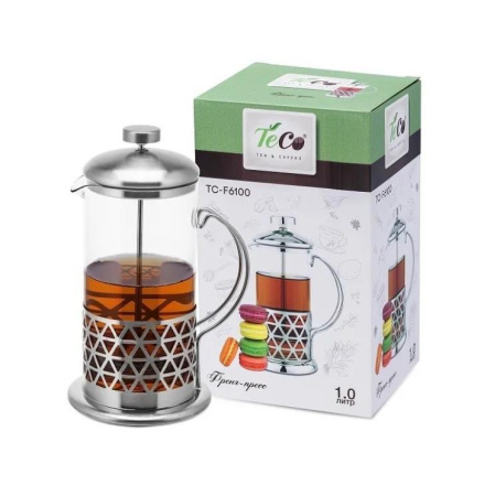 Френч-пресс Teco 1 л TС-F6100