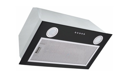 Встраиваемая вытяжка ATL 1003, цвет Чёрное стекло, ширина 52,5см.