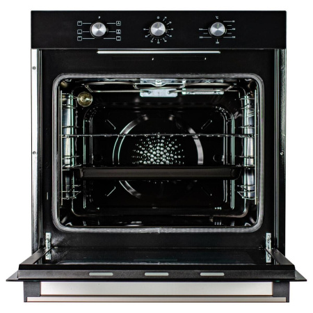 Встраиваемый Электрический духовой шкаф Carbonus 1 FA 622 AA BK, цвет Чёрный