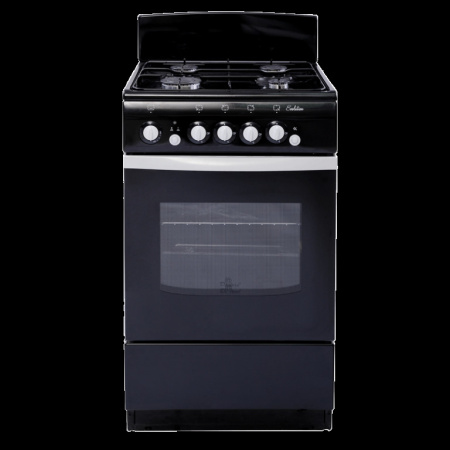 Газовая плита De Luxe 5040.36г(щ.) чёрн