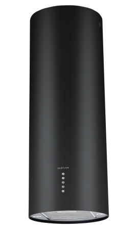 Вытяжка цилиндрическая, настенная, Shatlen Melen 35, цвет Чёрный, ширина 35,1см.