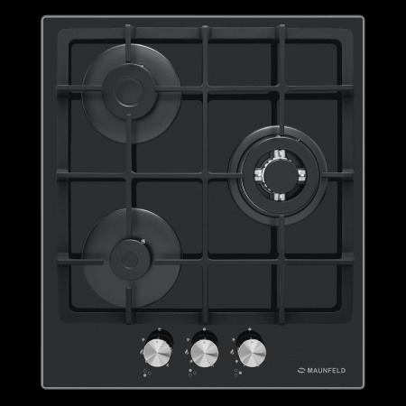 Встраиваемая варочная панель Газовая Maunfeld EGHG.43.33CB\G, 44 см, цвет Чёрный