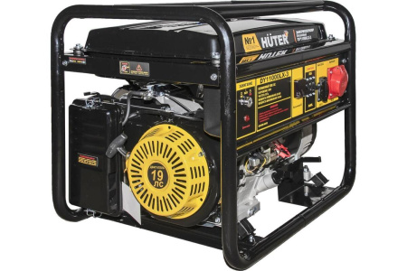 Генератор бензиновый Huter DY11000LX-3-электростартер (380В)