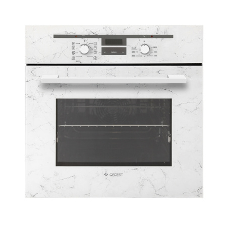 Встраиваемый Электрический духовой шкаф Gefest ДА 622-02 К152, цвет Белый мрамор