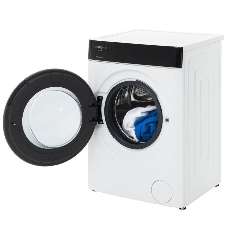 Стиральная машина с фронтальной загрузкой Manya M1409W, Max загрузка - 10кг, Max отжим - 1 400об/мин., цвет Белый