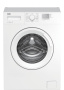 Стиральная машина с фронтальной загрузкой Beko WRS5511BWW, Max загрузка - 5кг, Max отжим - 1 000об/мин., цвет Белый