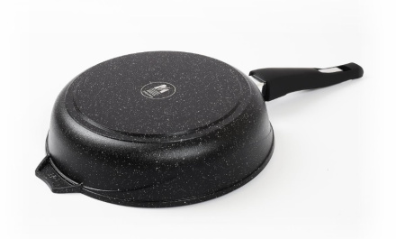 Сковорода Мечта Гранит Black Induction Pro со съемн. ручк. 24 см 024802И