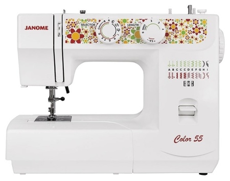 Электромеханическая швейная машина Janome Color 55