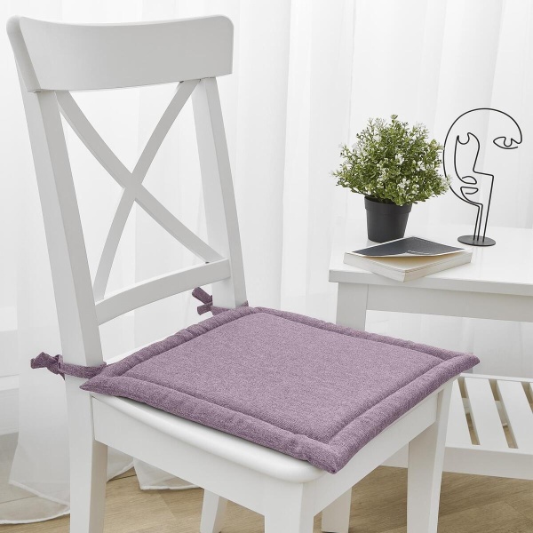 Подушка для стула Волшебная Ночь 40/40 Амброзия Рогожка 789160