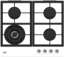 Встраиваемая варочная панель Газовая Beko HILW 64225 SW, 58,5 см, цвет Белый