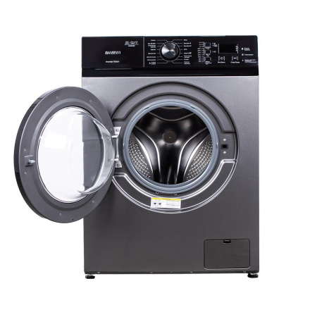 Стиральная машина с фронтальной загрузкой Manya M1064SBI, Max загрузка - 6кг, Max отжим - 1 000об/мин., цвет Серый