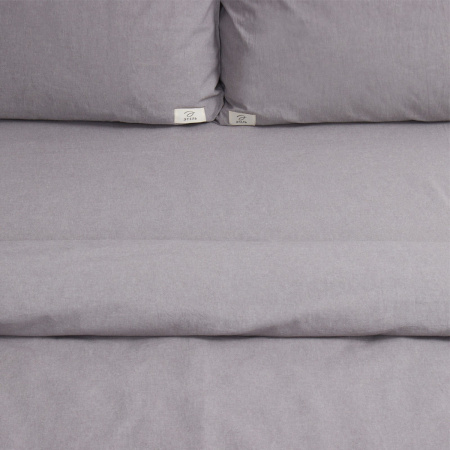 КПБ 2 сп Этель Denim 50/70 Жатый хлопок Серый 210245454