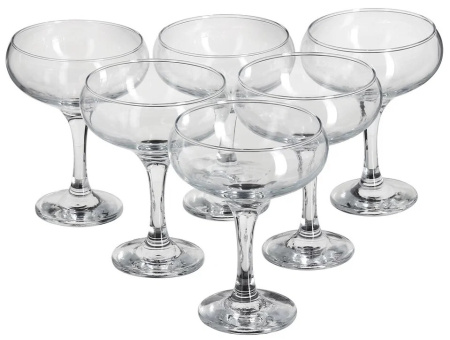 Набор бокалов для шампанского Pasabahce Bistro 6 пр, 270 мл О3229