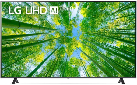  75" (190см) Телевизор LG 75UQ80006LB, SMART, UHD 4K 3840x2160, Цвет Чёрный