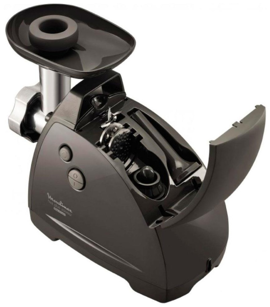 Мясорубка Moulinex ME684832, цвет Чёрный, производительность 2,6 кг/мин, мощность 2 000 Вт