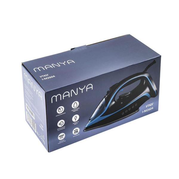 Утюг Manya I-M2604 Чёрный