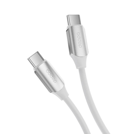 USB кабель Deppa Silk USB-С - USB-С 100Вт (1.5м) 72558