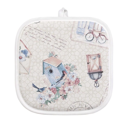 Прихватка Самойловский Текстиль 20/20 История открыток Хлопчатобумажная ткань 762775