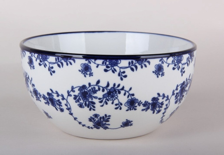 Салатник Коралл Голубой ситец 450 мл/14 см WQ2403-55DB 120472