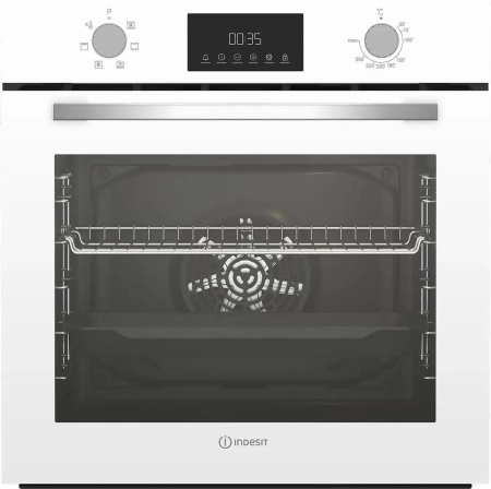 Встраиваемый Электрический духовой шкаф Indesit IFE 3644 J WH, цвет Белый
