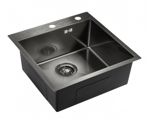 Кухонная мойка Emar EMB-117A PVD Nano Dark