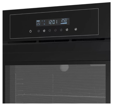 Встраиваемый Электрический духовой шкаф Maunfeld AEOD6063B, цвет Чёрный