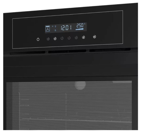 Встраиваемый Электрический духовой шкаф Maunfeld AEOD6063B, цвет Чёрный