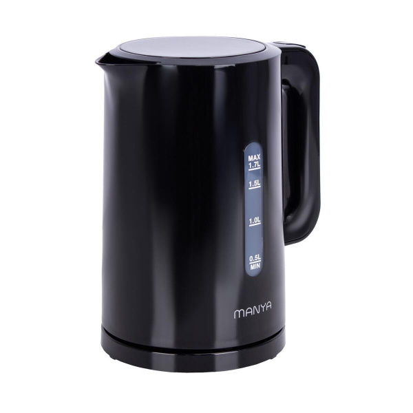 Электрический чайник Manya EK071PB, цвет Чёрный глянец