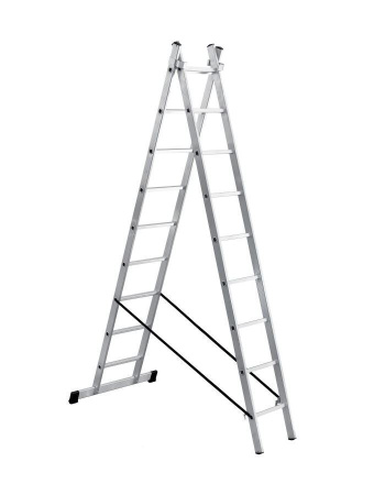 Лестница DOGRULAR УФУК ПРО Алюминиевая 2*9 секционная 411209