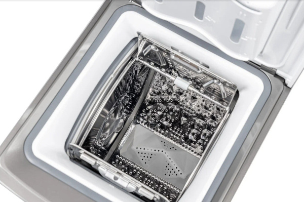 Стиральная машина с вертикальной загрузкой Midea MF100T80BS/S-RU, Max загрузка - 8кг, Max отжим - 1 300об/мин., цвет Серый