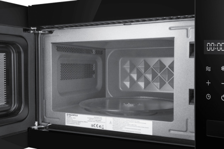 Встраиваемая микроволновая печь Maunfeld JBMO155SGB02, цвет Чёрный, 15 л.