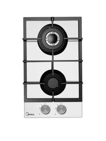 Встраиваемая варочная панель Газовая Midea MG3260TGW, 30 см, цвет Белый